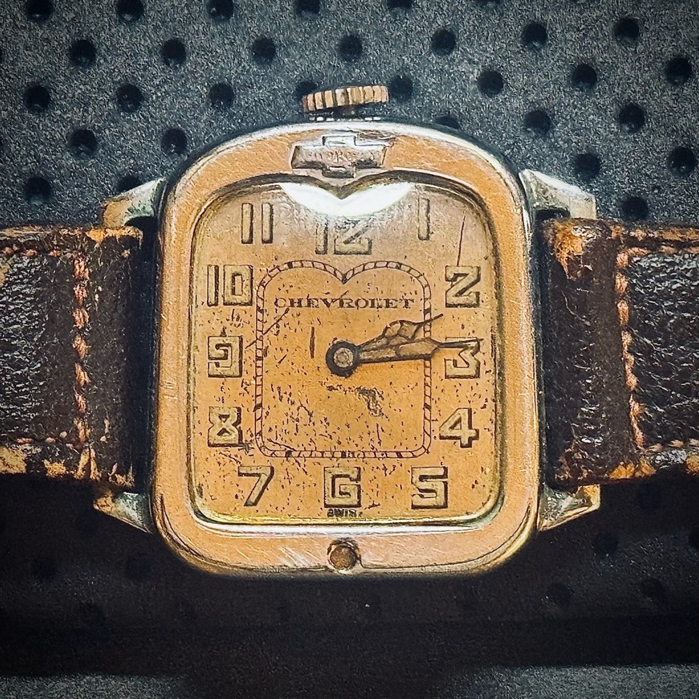 RARE 1927 Chevrolet “For Making Quota” Antique Watch